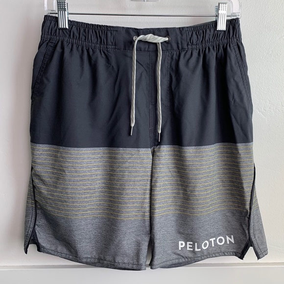 Vuori Other - RARE Vuori x Peloton Gray & Yellow Trail Shorts